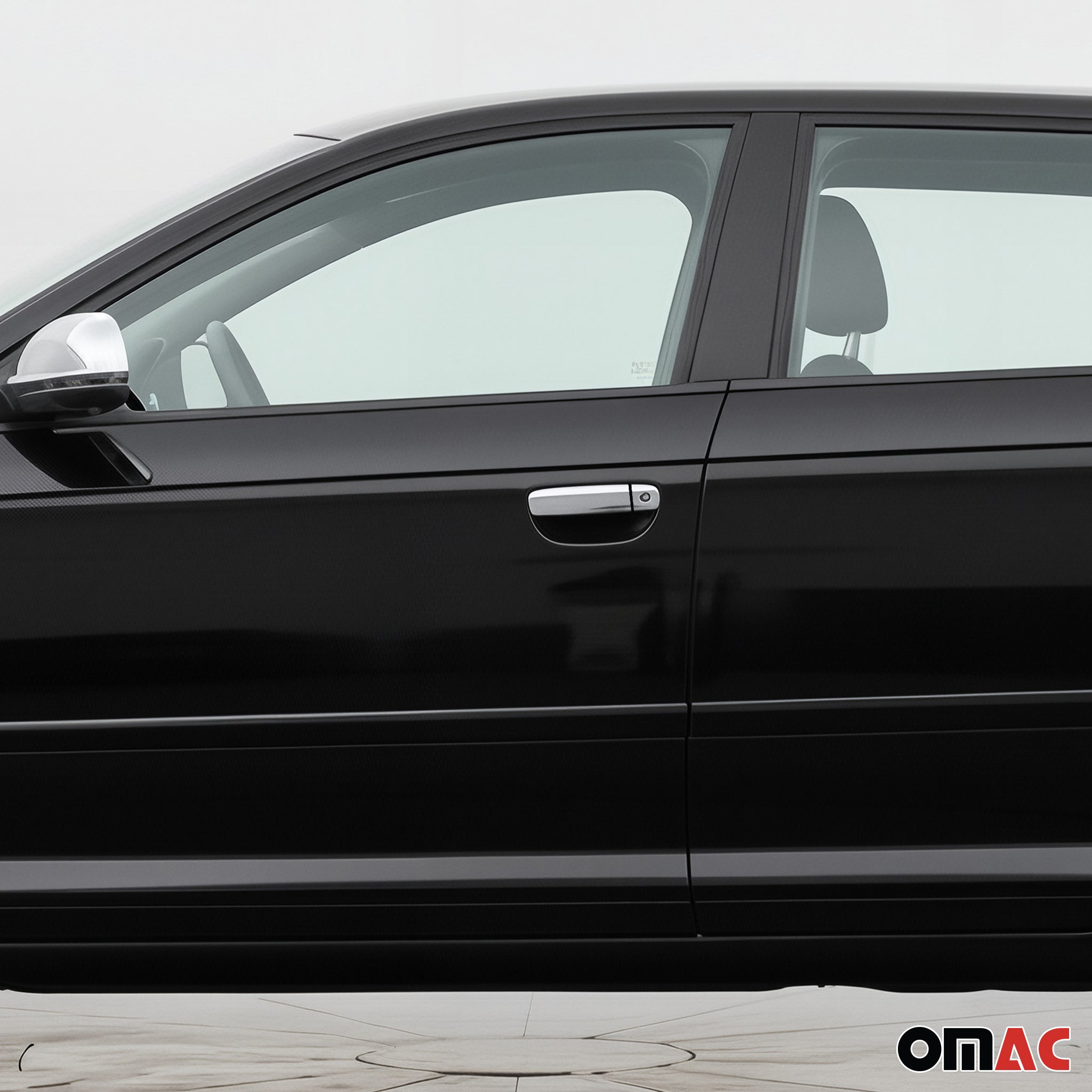 Couverture de poignée porte pour Audi A3 8PA Sportback 2004-2013 acier inox 5Pcs