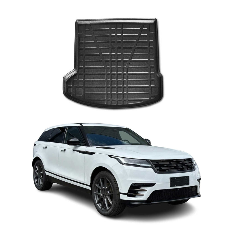 Tapis de Coffre pour Land Rover Range Rover Velar 2017-2025 en TPE Noir