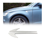 Bandes décoratives latérales chromées pour BMW 3 E90 F30 2005-2019 inox 2Pcs