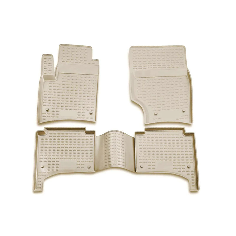 Tapis de Sol pour VW Touareg 2003-2010 TPE Beige