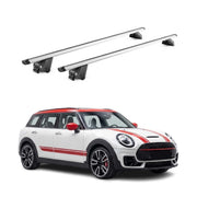 Barres de toit transversales pour Mini Clubman mk2 F54 2015-2024 Alu Gris ABE