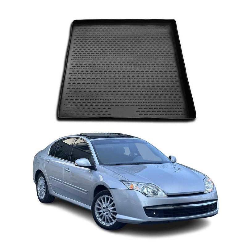 Tapis de Coffre pour Renault Laguna 2007-2015 Noir