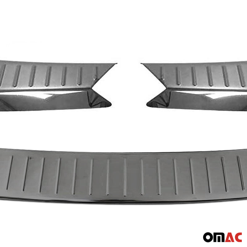 Kit Protection de Pare-Chocs arrière pour Ford Kuga 2013-2016 Pre-FL Sombre inox