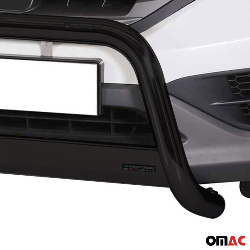 Pare-buffle Avant pour Honda CR-V 2012-2015 63 mm en Acier Noir