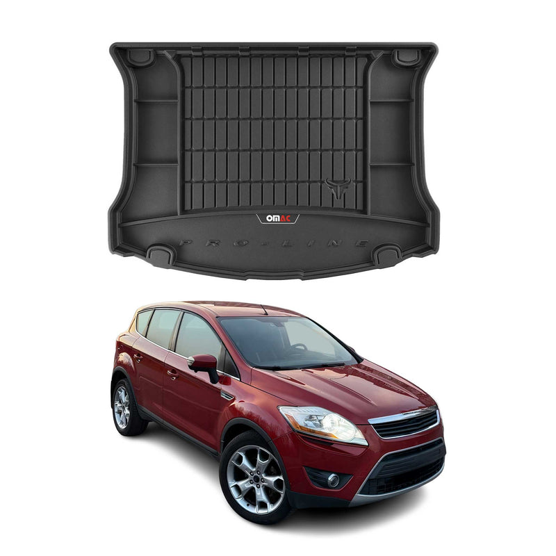 Tapis de Coffre pour Ford Kuga 2008-2013 TPE Noir