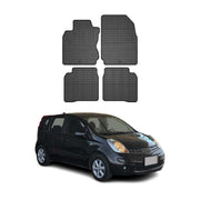 Tapis de Sol pour Nissan Note 2006-2012 Caoutchouc Noir