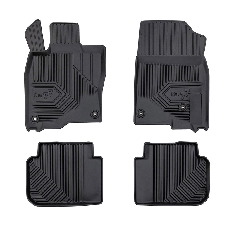 Tapis de Sol de Voiture pour Honda Civic XI 2021-2025 TPE Imperméable Noir 3Pcs