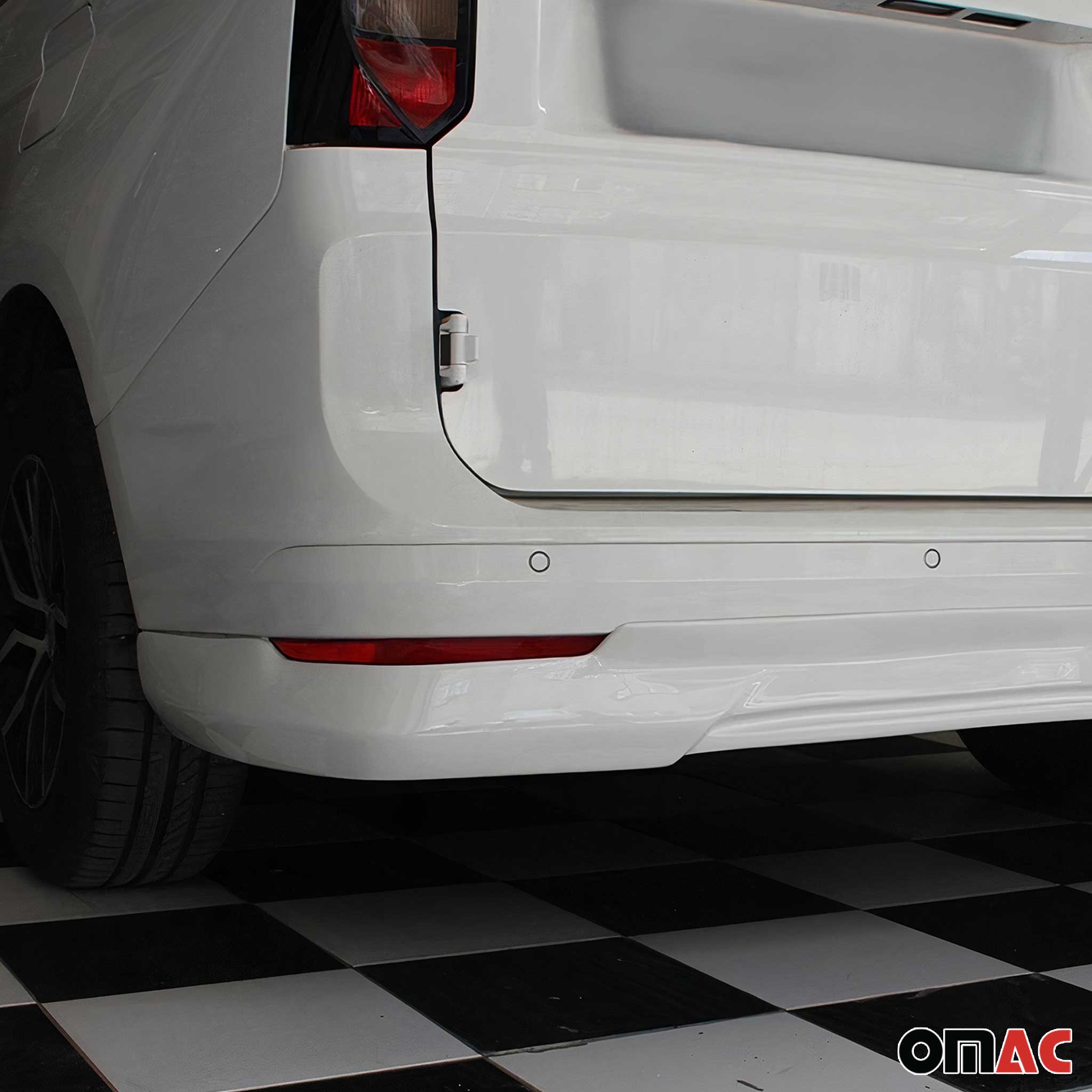 Pare-Chocs Arrière Diffuseur Splitter pour VW Caddy 2020-2026 long renforcé