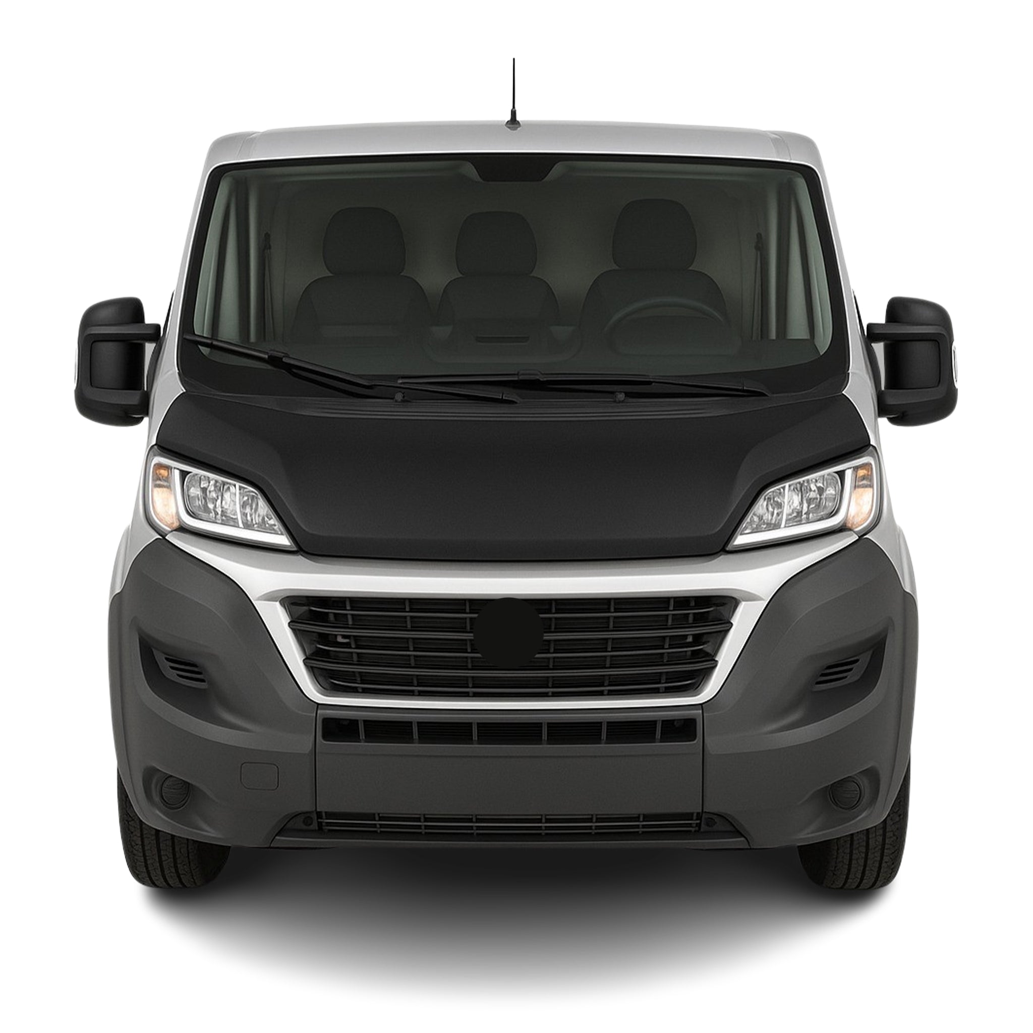 Protège Capot pour Fiat Ducato 2014-2026 Masque de voiture vinyle Noir complète