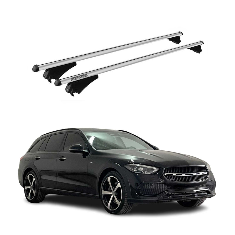 Tiger Barres De Toit Transversales pour Mercedes C-Klasse S206 2021-2025 Gris