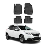 Tapis de Sol pour Peugeot 2008 2013-2019 Caoutchouc TPE Noir