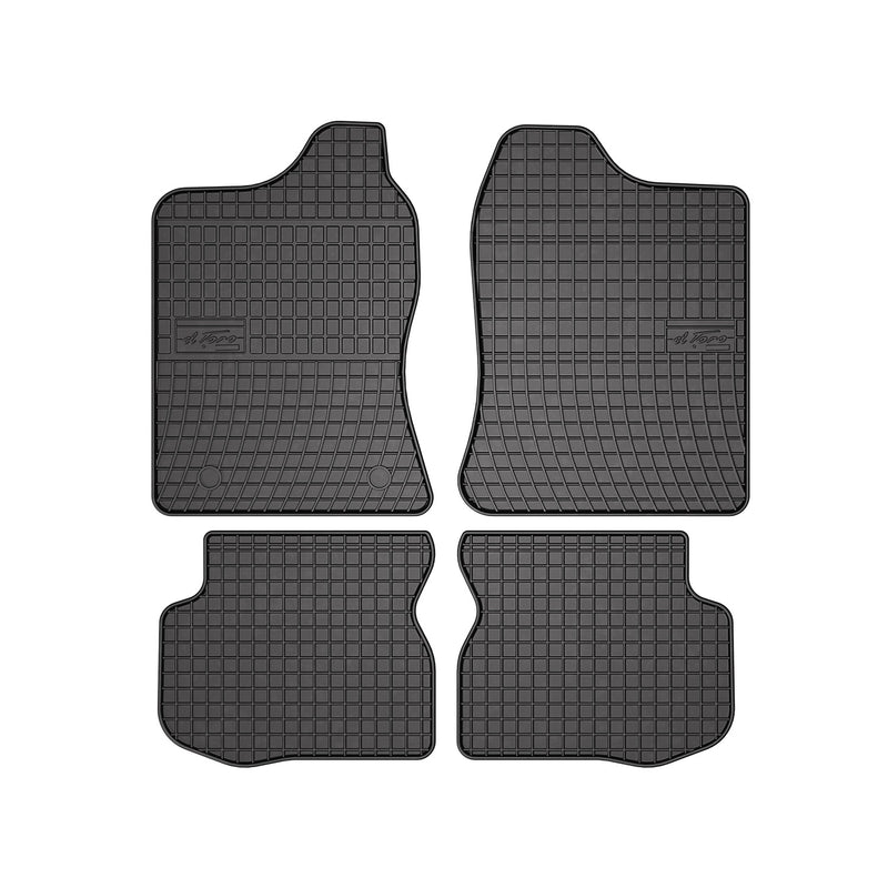 Tapis de Sol pour Suzuki Jimny 1998-2018 Caoutchouc Noir