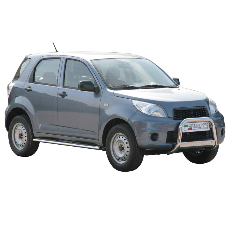 Pare-buffle Avant pour Daihatsu Terios 2009-2018 63 mm en Acier Gris