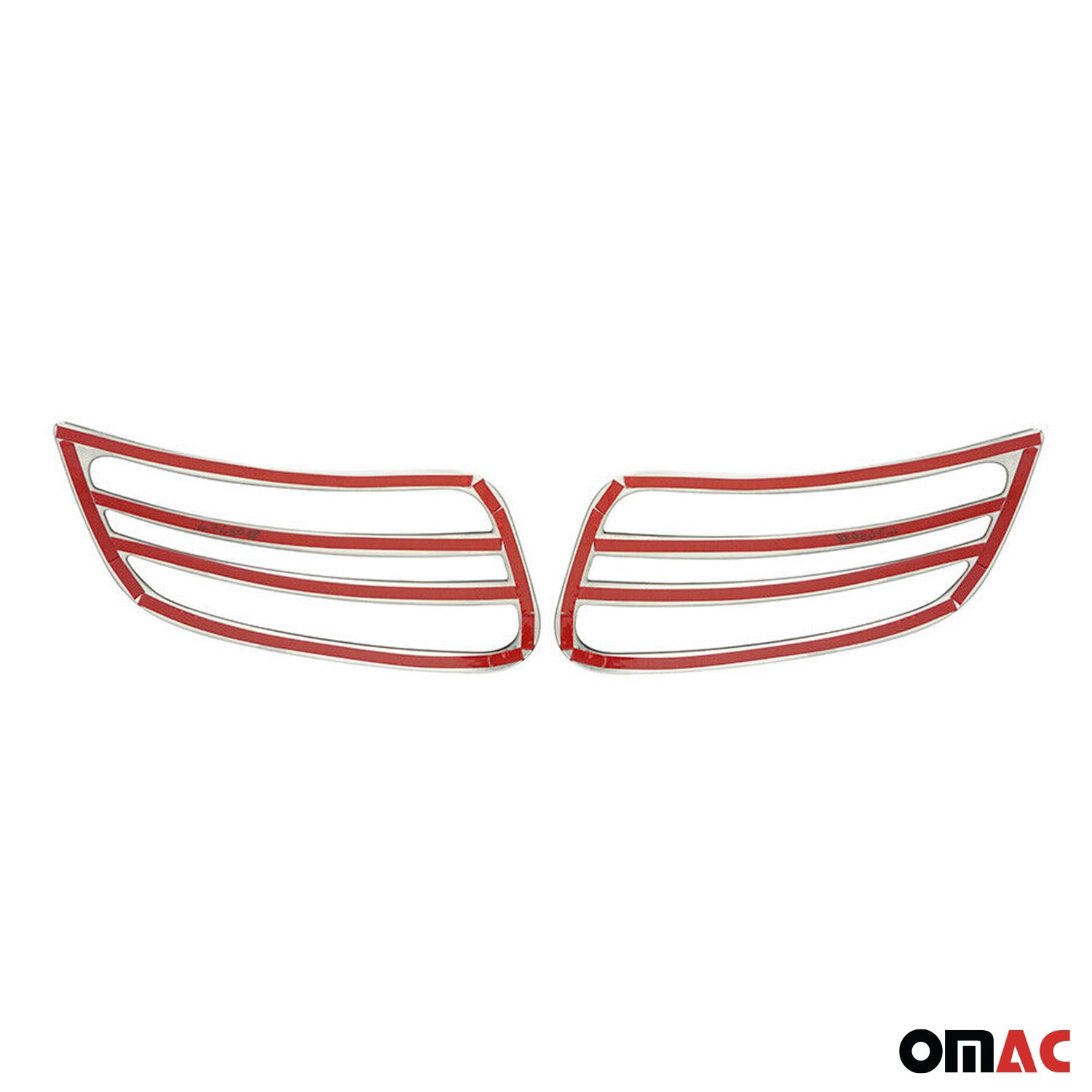 Écopes de Capot pour Mercedes Sprinter 2018-2026 Chromé 2Pcs