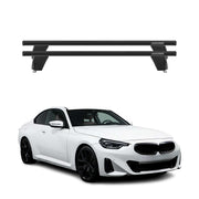 Menabo Barres de toit Transversales pour BMW Série 2 G42 Coupé 2021-2026 Noir 2x