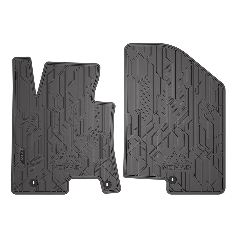 Tapis de Sol de Voiture pour Kia Ceed II 2012-18 Caoutchouc Imperméable 2Pcs