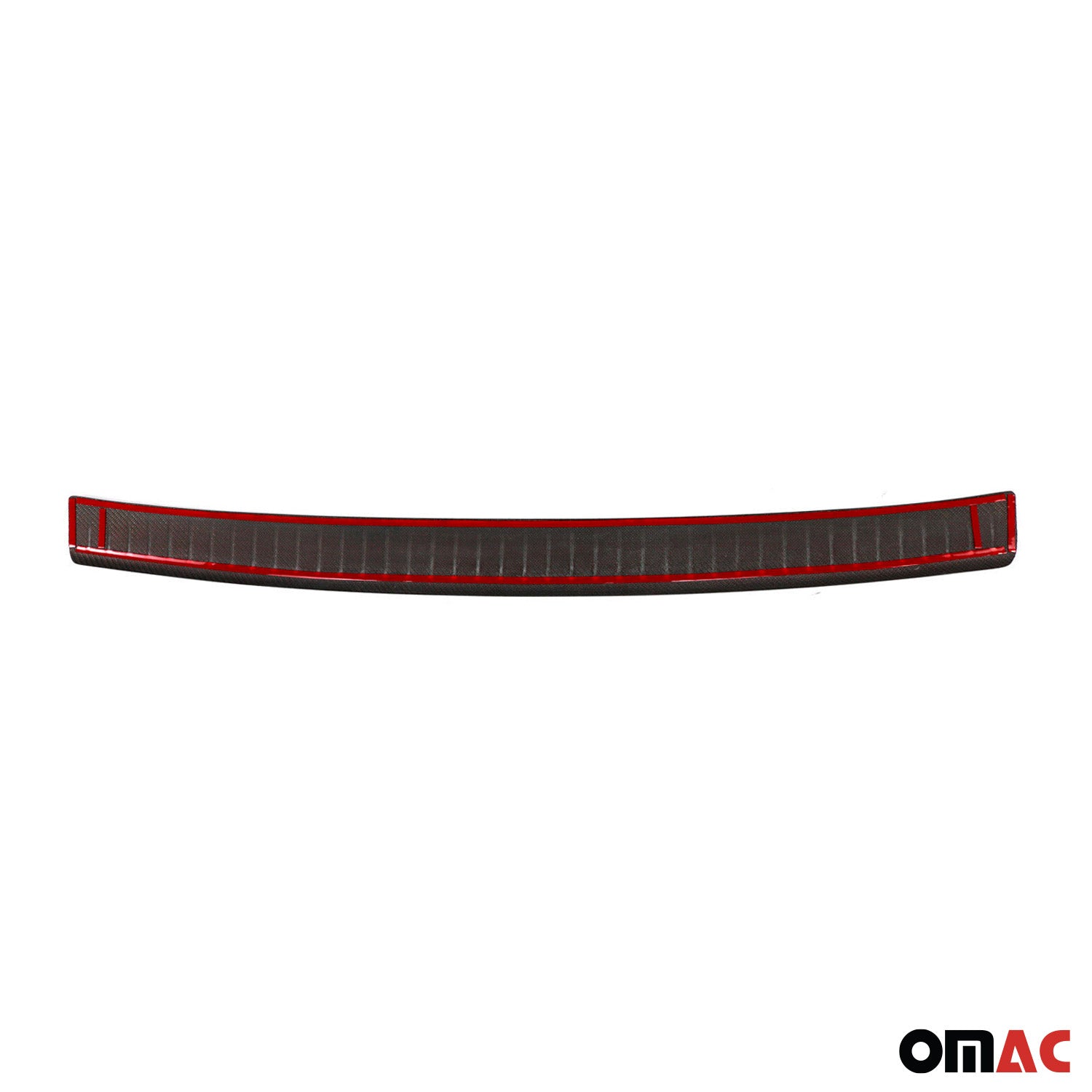 Seuil de coffre pour VW T5 T6 Transporter tout 2003-24 Portes battantes Carbone