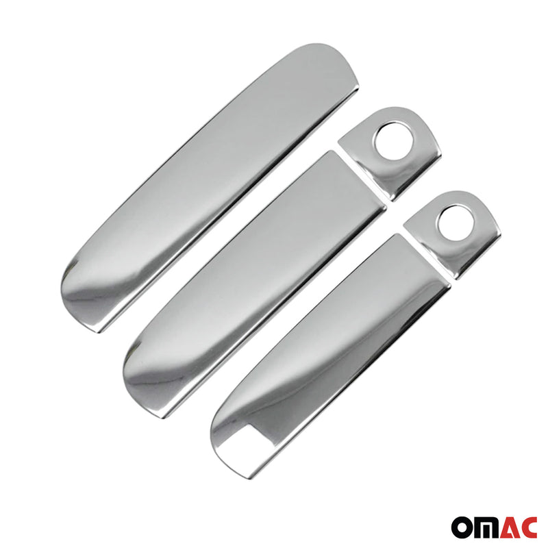 Couverture de poignée porte pour Audi A3 1996-2003 en acier inox Chromé 5Pcs