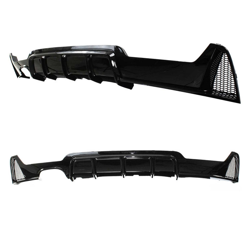 Diffuseur de pare-chocs arriére look sport pour BMW Series 4 F32 F36 Bj 2013-20