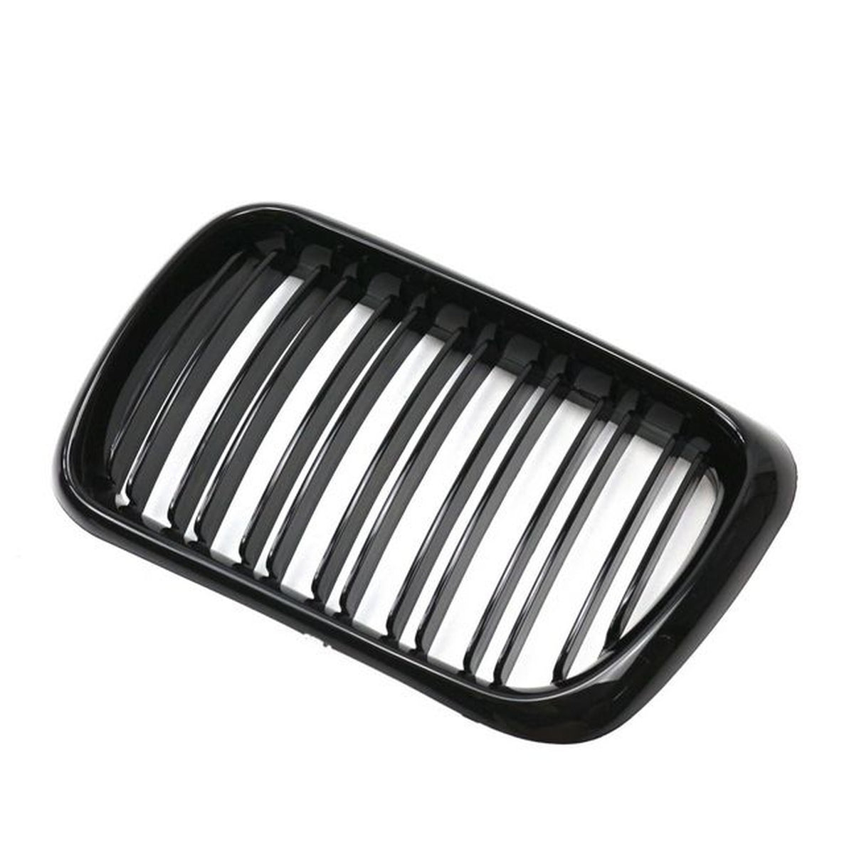 JOM Calandre pour BMW Série 3 E36 1996-1999 Doppelrippe ABS Noir Brillant