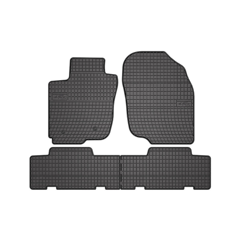 Tapis de Sol pour Toyota RAV4 2005-2012 Caoutchouc Noir