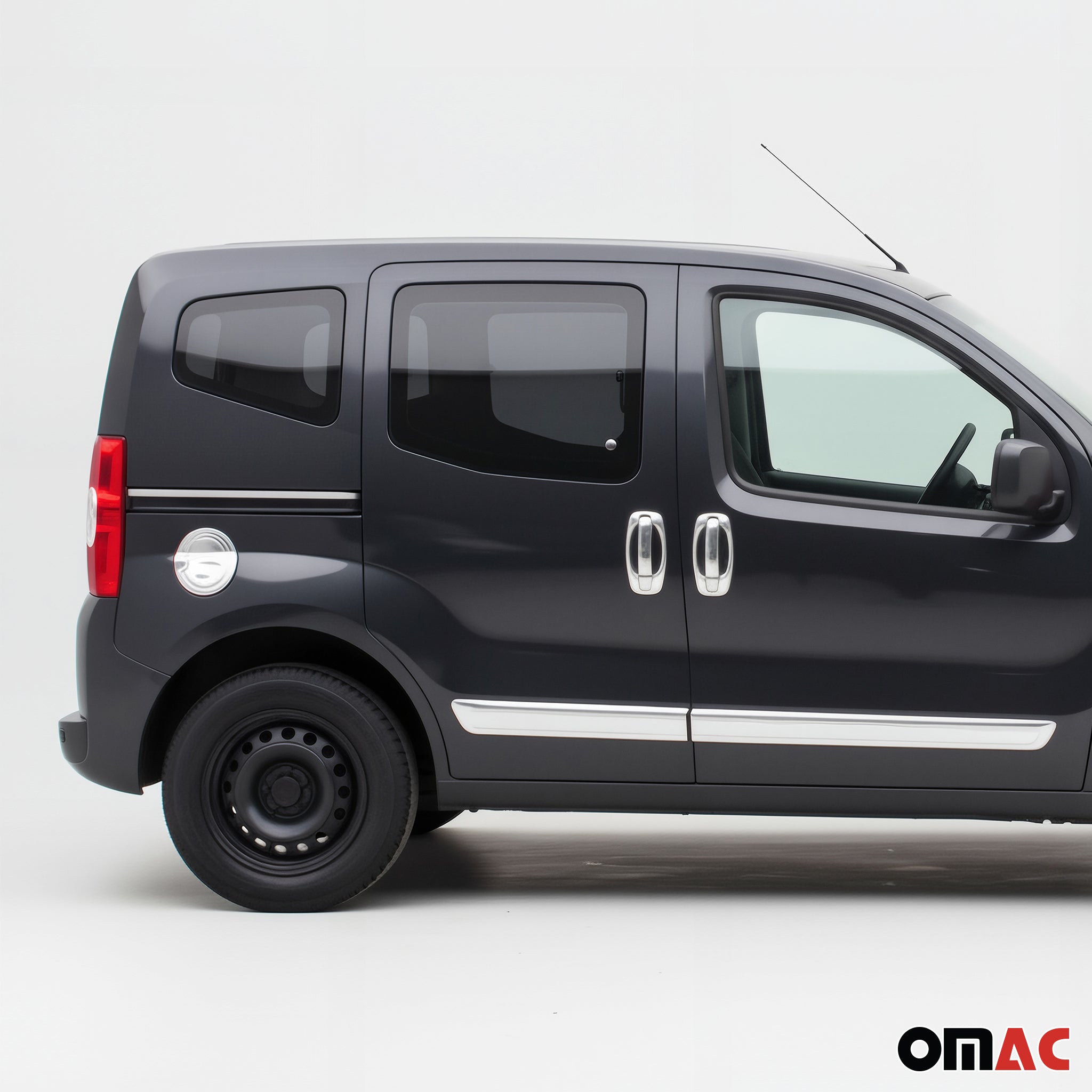 Bouchon de carburant pour Fiat Fiorino Qubo 2008-2022 en acier inoxydable