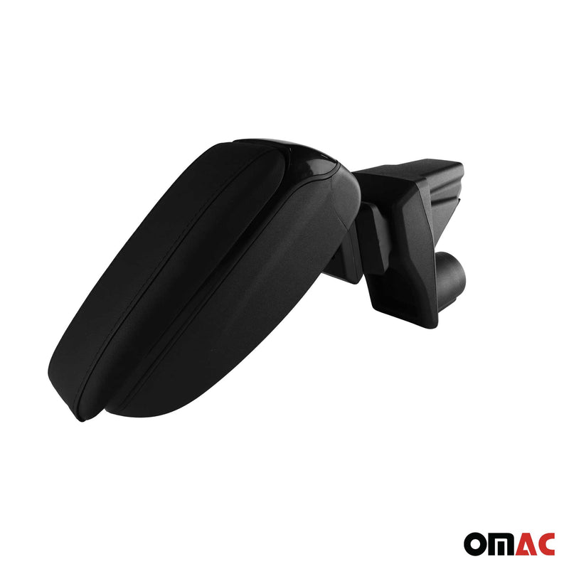 Accoudoir pour Renault Clio V HB 2019-2025 Vinyl Abs Noir Coulissant