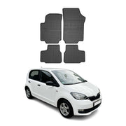 Tapis de Sol pour Skoda Citigo 2011-2020 OMAC Noir Caoutchouc