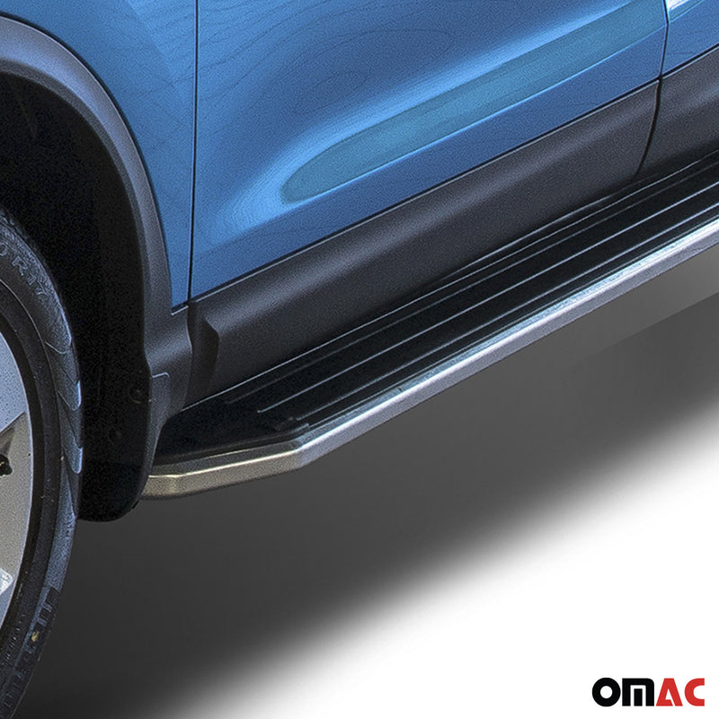 Marchepieds Latéraux pour Nissan Qashqai 2018-2023 ABE Alu