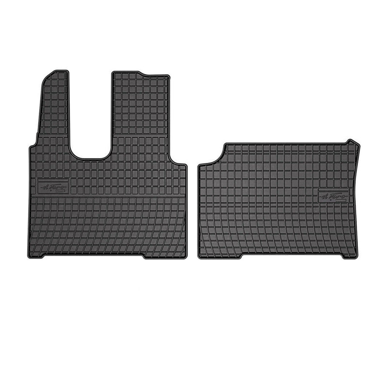 Tapis de Sol pour Mercedes Actros 2012-2020 Caoutchouc Noir