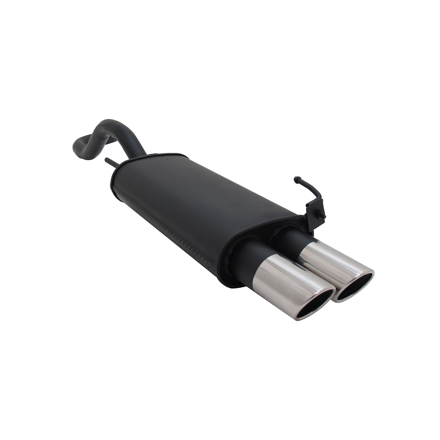 Échappement arrière sport Novus pour VW Polo 4 6N/6N2 2x76mm SR-Design ABE