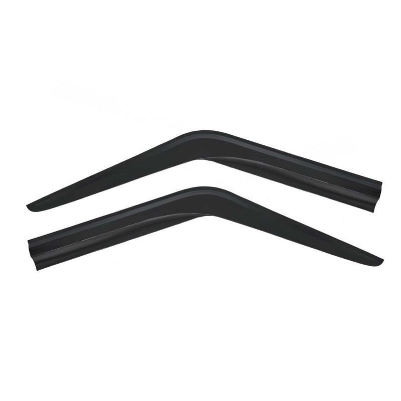 Déflecteurs de Vent pluie d'air pour Ford Transit 2000-2014 Acrylique Noir 2 Pcs