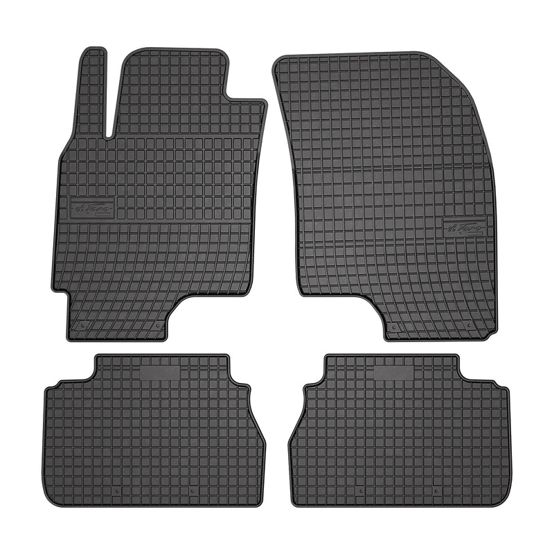 Tapis de Sol pour Chevrolet Epica 2006-2014 Caoutchouc Noir