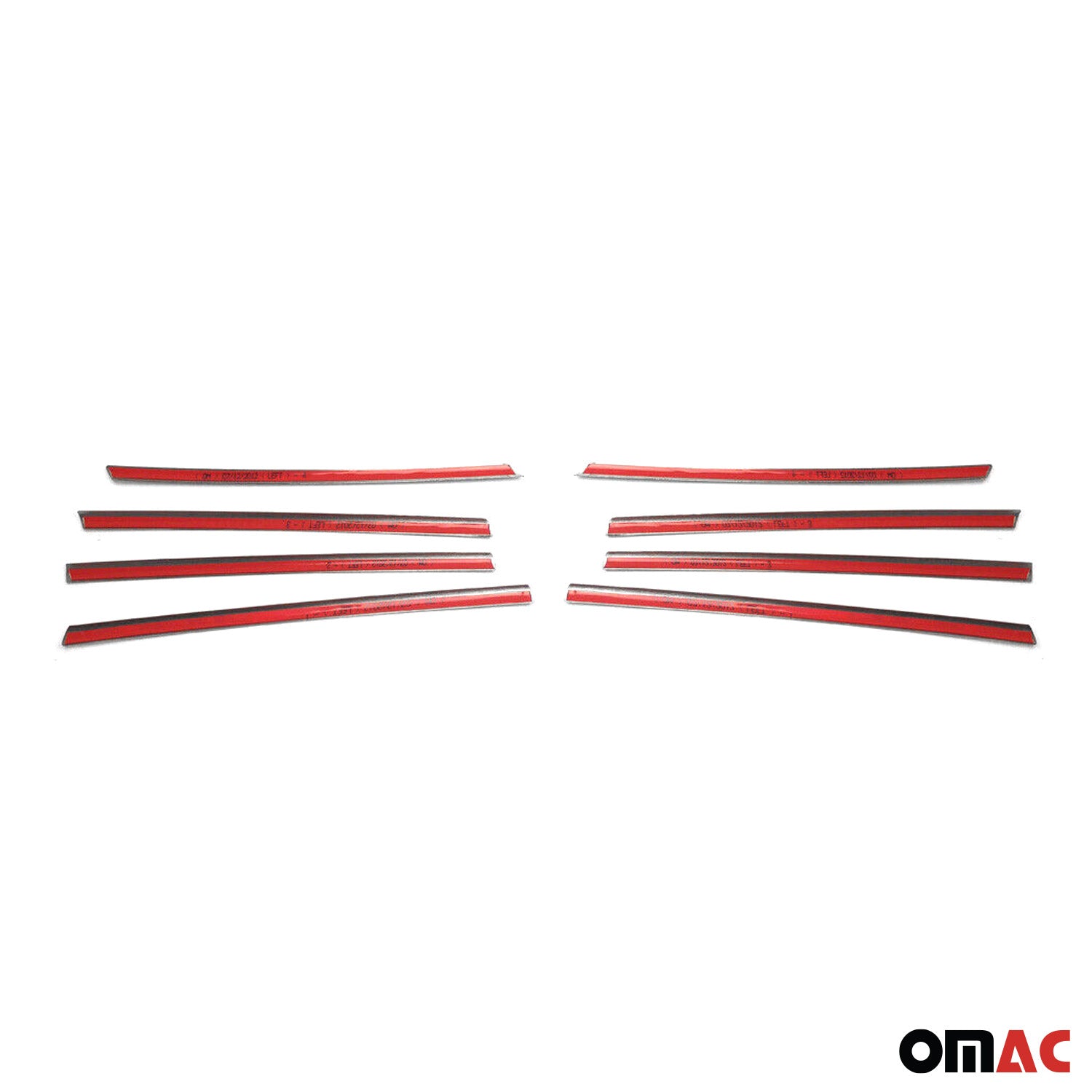 Moulure de Grille de Calandre pour VW Transporter T5 2003-2009 Chromé 2Pcs