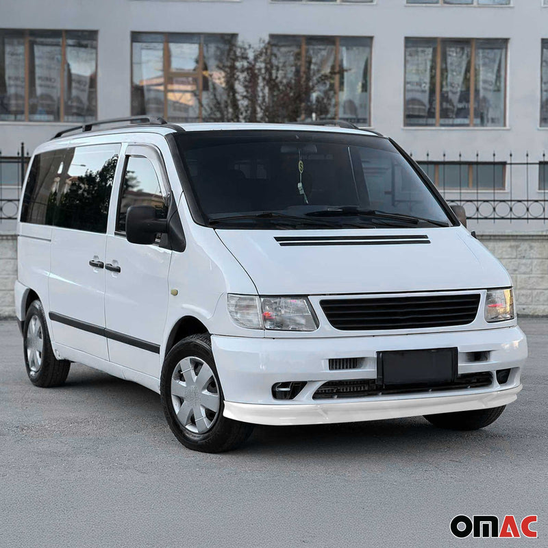 Lame de Pare-chocs Avant pour Mercedes Vito W638 1996-2003 ABS Gris