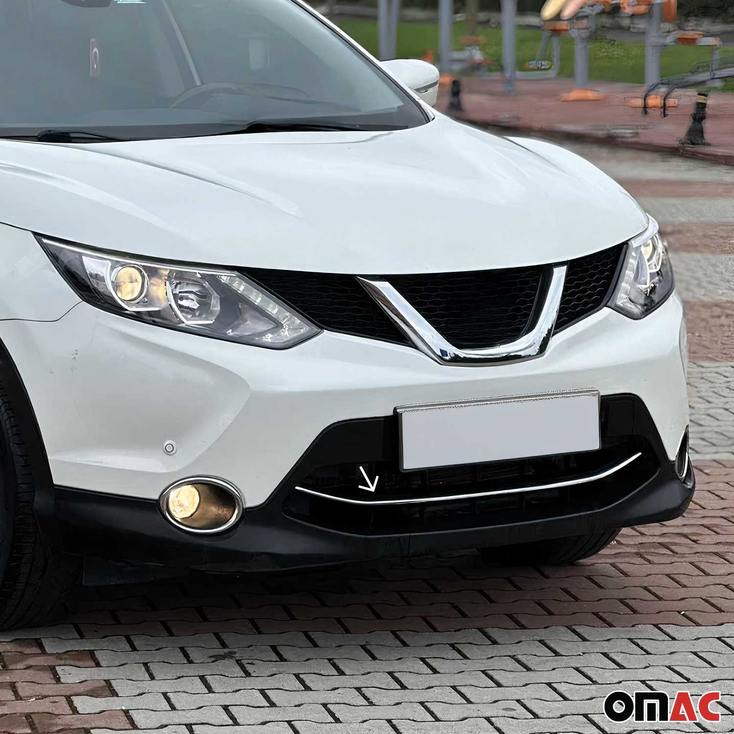 Moulure De Grille De Calandre Pour Nissan Qashqai 2013-2017 Chromé