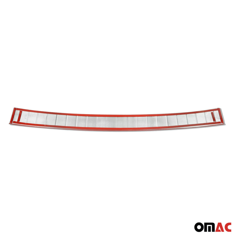 Protection seuil de pare-chocs arriére pour BMW X5 F15 2013-2018 Acier Brossé