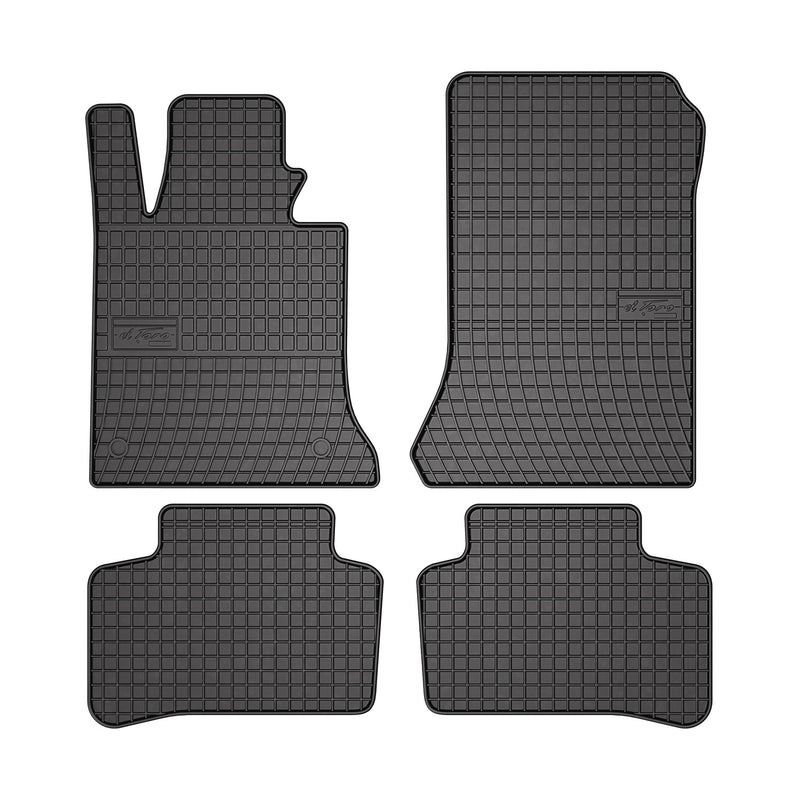 Tapis de Sol pour Mercedes Classe GLK X204 2008-2015 Caoutchouc Noir