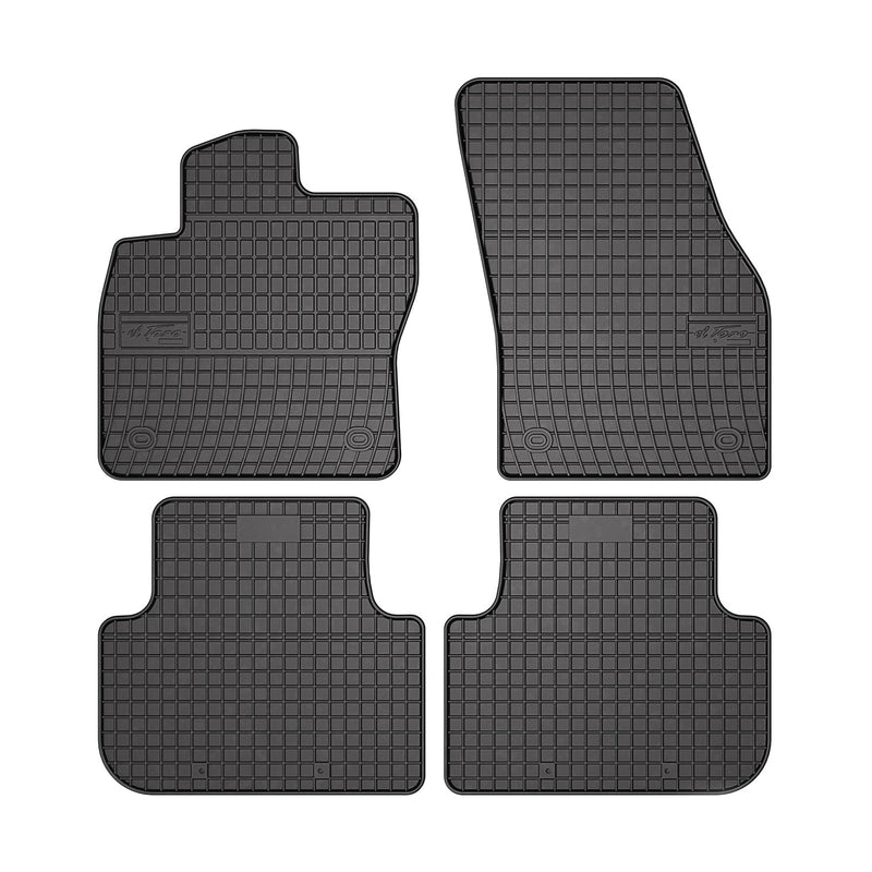 Tapis de Sol pour VW Tiguan 2016-2022 Caoutchouc Noir