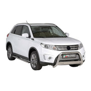 Marchepieds Latéraux pour Suzuki Vitara 2015-2018 Acier Inoxydable Argent
