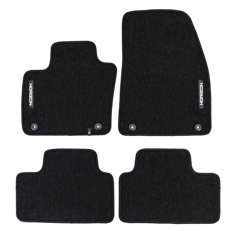 Tapis de Sol de Voiture pour Volvo XC40 2017-2025 Velours solide et durable 4Pcs