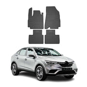 Tapis de Sol pour Renault Arkana 2019-2026 Caoutchouc Noir