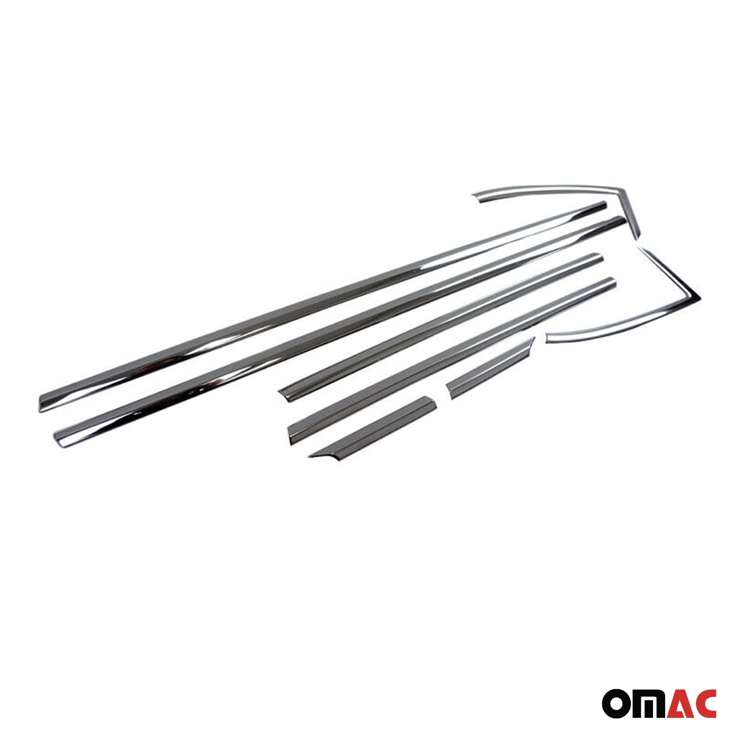 Garniture de Fenêtre pour Opel Astra K HB Acier Inox 8 Pcs