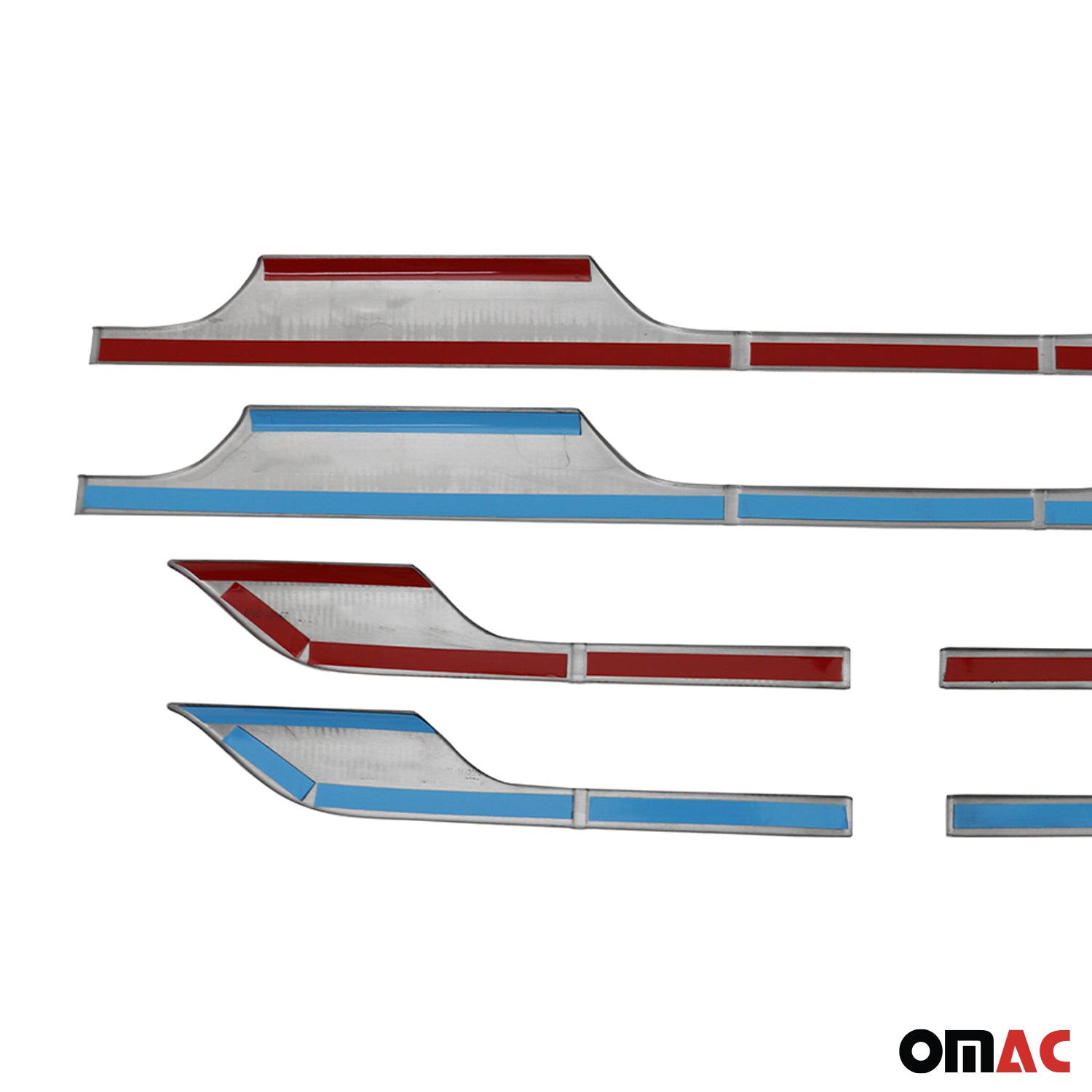 Garniture Baguette de porte latérale pour Dacia Duster 2018-2024 inox Brossé