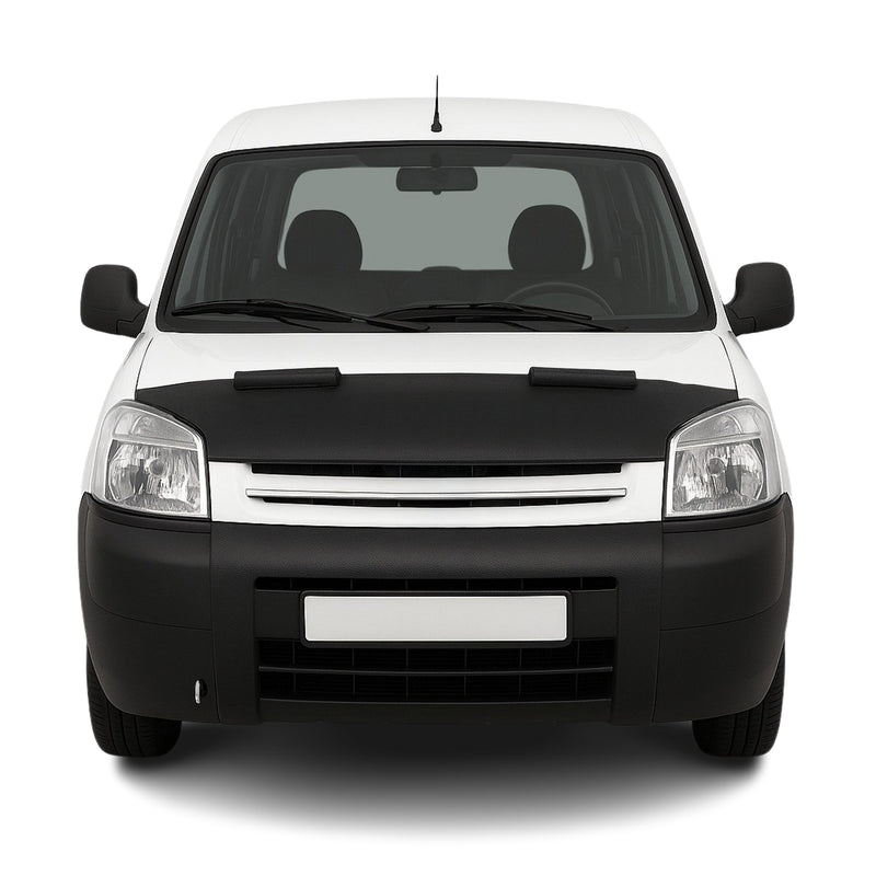Protège Capot pour Citroen Berlingo 2003-2008 Masque de voiture vinyle Noir