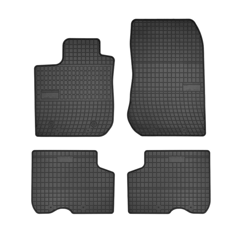 Tapis de Sol pour Dacia Logan 2012-2022 Caoutchouc Noir