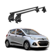 Barres Transversales Menabo pour Hyundai i10 2007-2013 Noir