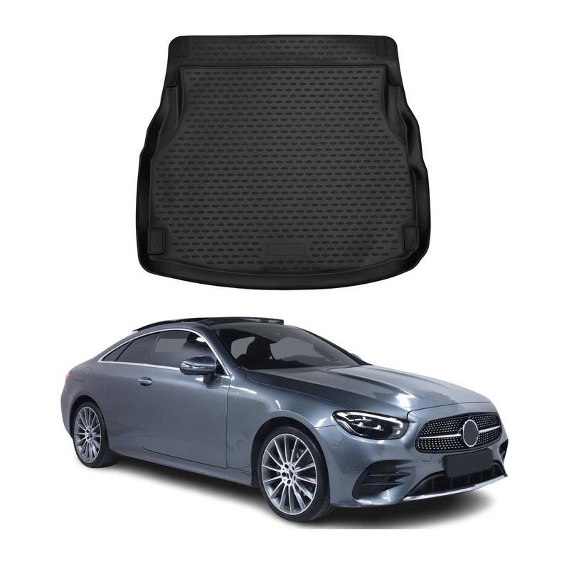 Tapis de Coffre pour Mercedes Classe E C238 Coupe 2017-2025 caoutchouc TPE 3D