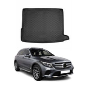 OMAC Tapis De Coffre pour Mercedes GLC X253 C253 2015-2022 en caoutchouc Noir