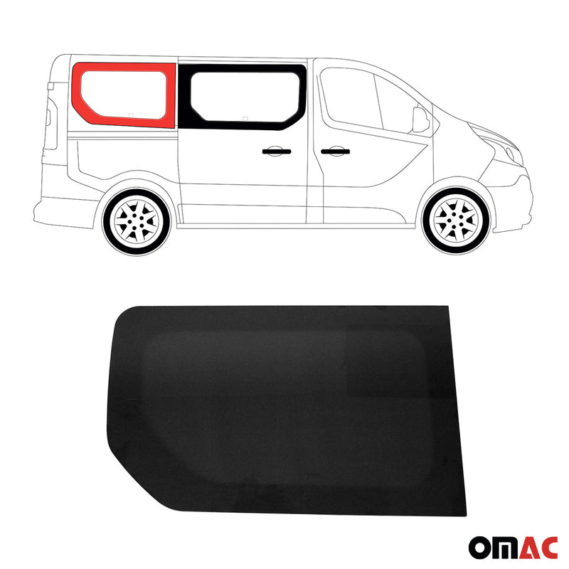 Vitre de Porte pour Renault Trafic 2014-2023 L1 Arrière Droit Verre fixe